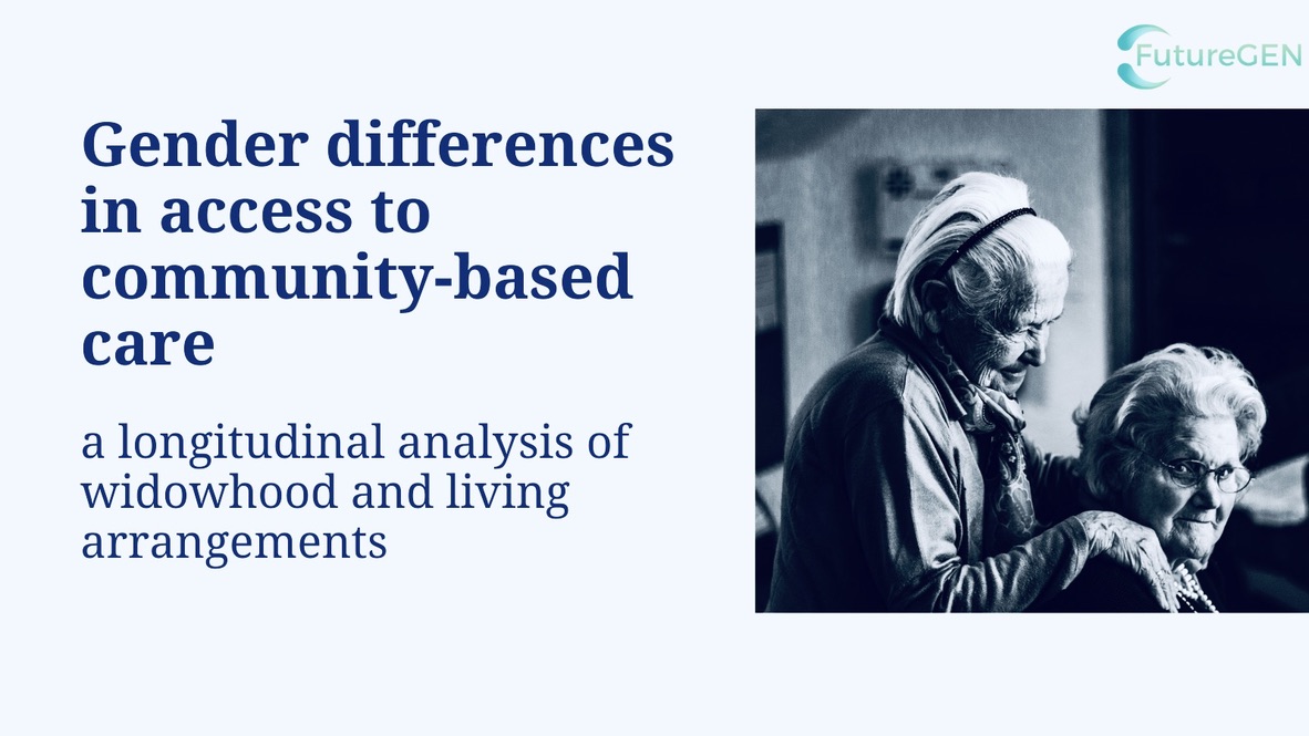 New FutureGEN study published in the European Journal of Ageing